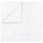 blomus - Riva Organic Terry Cloth Hand Towel, Set of 2, White - The blomus RIVA Organic Terry Hand Towel 12 x 20 - 2 Pack is natural, gentle and ecological. The highest quality cotton yarns are being used in the weaving. The certificate "Global Organic Textile Standard" (GOTS) guarantees the ecological production of cotton and manufacturing of the towel. 700 grams/m2.