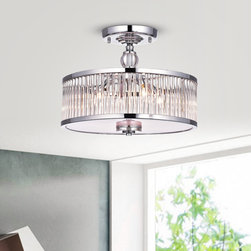 4-Light Flush Mount - Flush-mount Ceiling Lighting