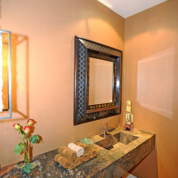 Contemporary Custom Home with Asian Influence