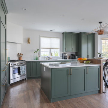 Open Concept Elegant House Transformation in Bethesda