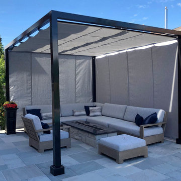 Retractable Shade Structure, Vaughan