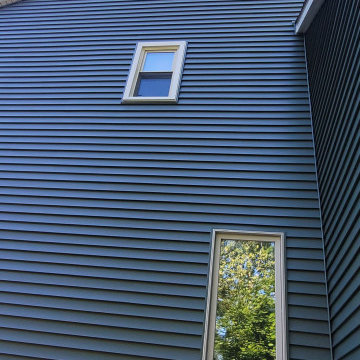 Forest Green CertainTeed Monogram Vinyl Siding Installation in Davisburg, MI