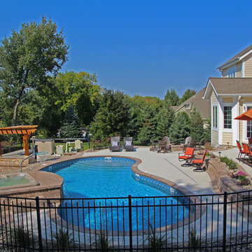 Personal Resort in Pewaukee- After Photo Facing North