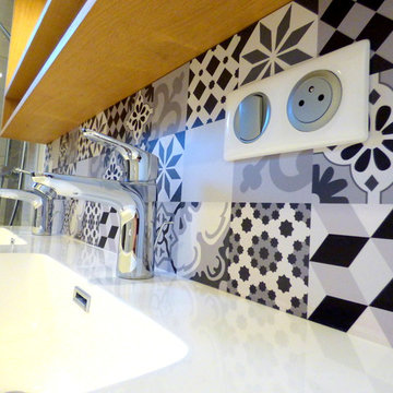Salle d'eau chic