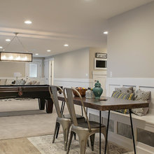 Contemporary Basement