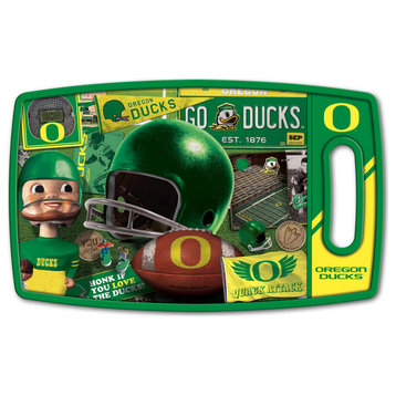 Oregon Ducks Retro Series Cutting Board
