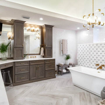 Stunning Spa Style Bath Design in Gainesville