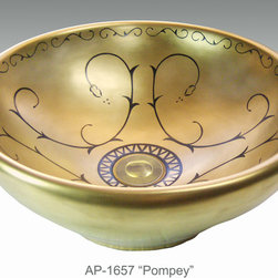Hand Painted Vessels Sinks by Atlantis - Bathroom Sinks