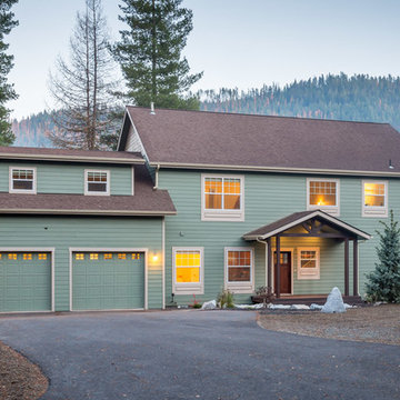 Custom Modular Two-Story Home - Priest Lake, Idaho