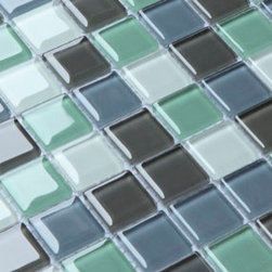 2013 New glass stone metal blend mosaic tile for bathrooms COB0060 - Mosaic Tile