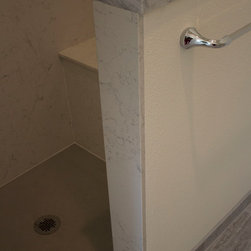 "Carrara" Piedrafina Shower Walls & Marble Wall Cap - Products
