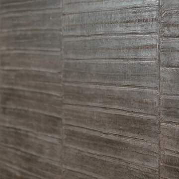 Orinda Hills, CA. Full Service Interior Design Firm. Living Room Wall Covering