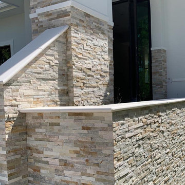 Entry with Gobi Unitek Natural Stone Panels
