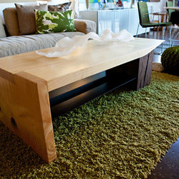 Torrey Pine & Euc Timber Coffee Table - Coffee Tables