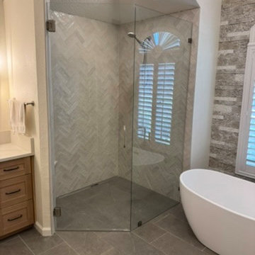 Large bathroom remodel