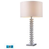 Dimond Lighting Modena Solid Clear Crystal LED Table Lamp