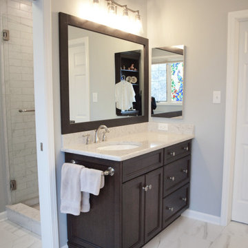 Western Springs Master Bathroom