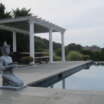 Hill Side Site Design Capturing Water Views