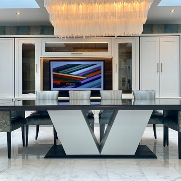In Frame Shaker with a mix of Classic and Contemporary