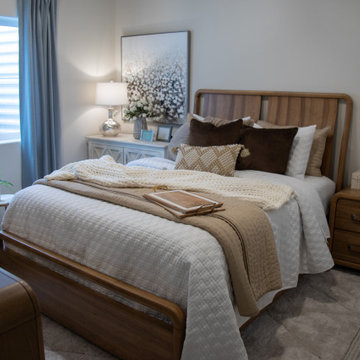 Warm and Welcoming Basement Bedroom Retreat