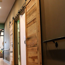 E & J sliding barn doors