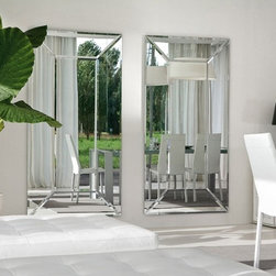 Costantia Rectangular Wall Mirror by Tonin Casa - $2,030.00 - Wall Mirrors