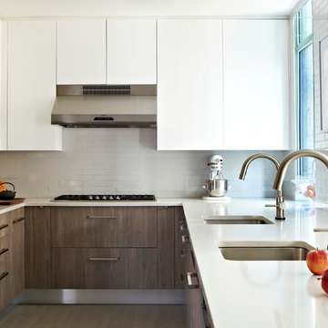 New York contemporary kitchen