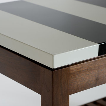 Mozart Porcelain Enamel Kitchen Island
