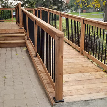 Deck and Ramp Front Porch