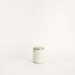 Medium Concrete Jar / White - Decorative Jars And Urns