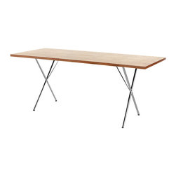 Nelson X-Leg Table | Smart Furniture - Dining Tables
