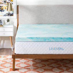 Contemporary Mattress Toppers And Pads by Linenspa