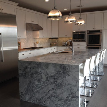 White modern kitchen