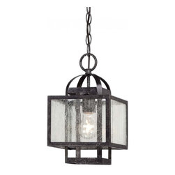 Beautiful 1 Light Mini Pendant by Minka Lavery Kinston - Lighting