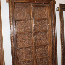 Rustic Zen Garden Doors - Front Doors