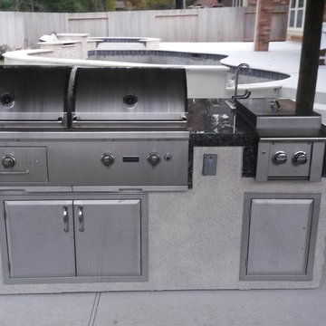 Outdoor Kitchen by Increte of Houston