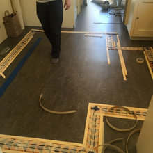 Art Deco Floor stencil