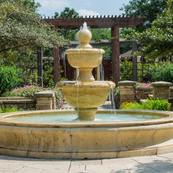 Landscaping Mediterranean Style - Outdoor Fountains And Ponds