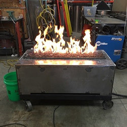 Custom Gas Outdoor Fire Pit - Fire Pits