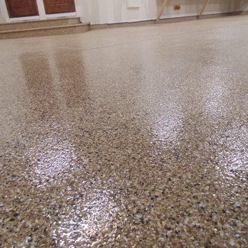 3-Car Epoxy Garage Floor in Severance 970-773-9723