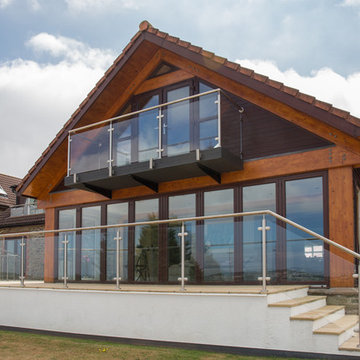 Stainless Steel Post Glass Balustrades