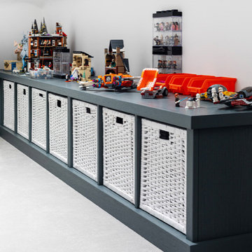 BESPOKE PLAYROOM WITH STORAGE UNITS