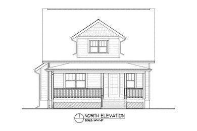 Arts and crafts exterior home photo in Chicago