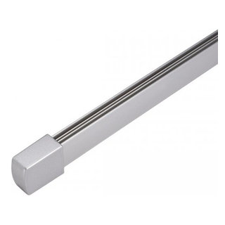 Flexrail Single Circuit 4FT Line Voltage Rail, Platinum - Transitional ...