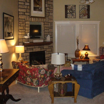 Nautical Living Room - Routine to Refreshed