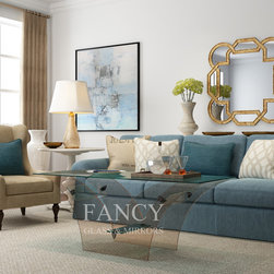 PHOENIX GLASS DINING TABLE - Furniture