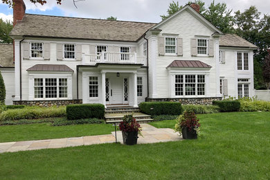 Example of a classic exterior home design in New York
