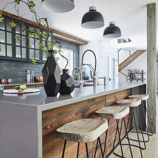 75 Beautiful Kitchen With Dark Wood Cabinets Pictures Ideas Houzz