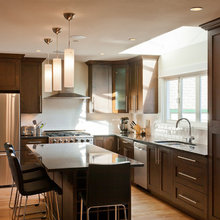 Kitchen cabinet glass