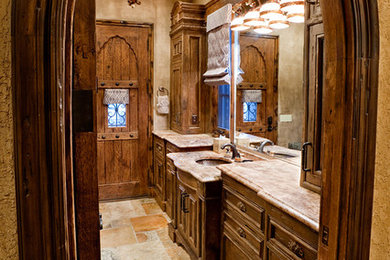 Elegant bathroom photo in Other